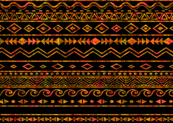 abstract geometric textile fabric design