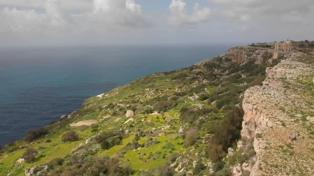 Dingli Cliffs by Drone