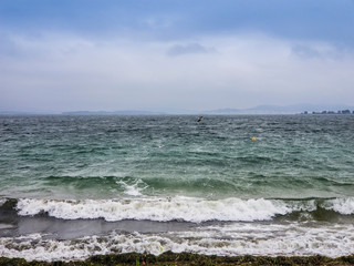 Storm on the sea