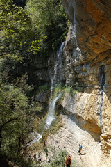 Waterfall Skaklya at Balkan Mountains, Bulgaria