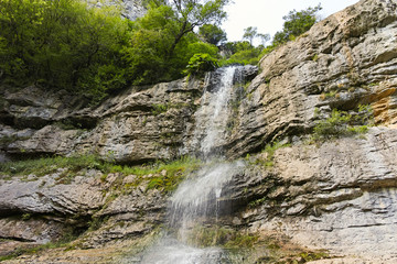 Fototapeta na wymiar Waterfall Skaklya at Balkan Mountains, Bulgaria