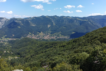 Obraz premium Landscape of Balkan Mountains with Vratsata pass, Bulgaria