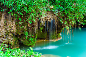 Than Sawan waterfall in Doi Phu Nang national park