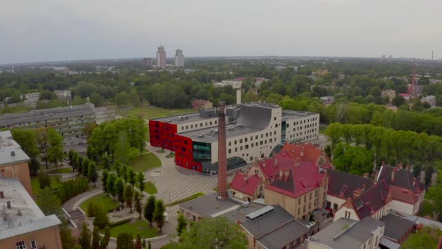 Paula Stradina kliniska universitates slimnica (Pauls Stradins Clinical University Hospital), New Block A. Leading multi-functional university hospital in Latvia. Modern hospital.