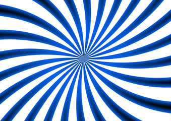 抽象的な青い光の螺旋