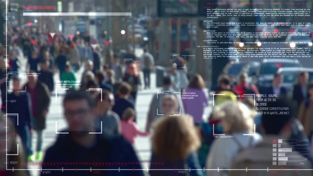 Surveillance - Tracking people in the crowd