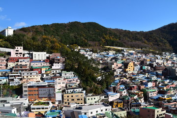 The view of Busan in South Korea