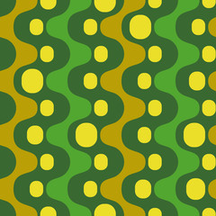 Abstract colorful drops. Vector spotty seamless pattern.
