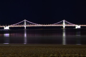 Obraz premium The night view of Busan in South Korea