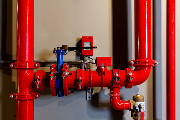 Building fire prevention plumbing system.