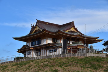 Fototapeta na wymiar Kabushima Shrine in Hachinohe, Japan
