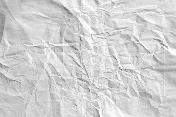 Old crumpled grey paper background texture