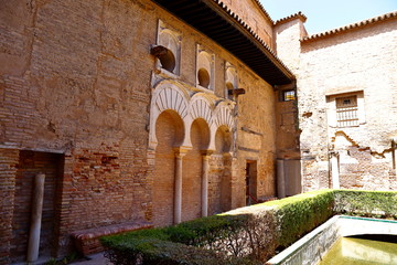 The Real Alcazar of Seville Spain, one of the oldest used Palaces in the world, from the end of the eleventh century to the present day, 