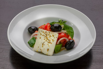  It is a Greek salad