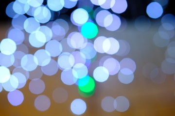 abstract background with bokeh