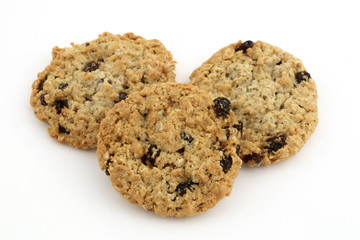 tree cookie on white background