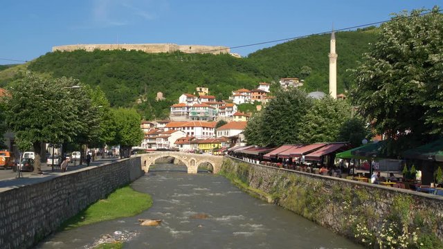 Old Ottoman town center Prizren City of Kosovo, Macedonia