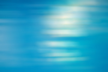 Blue blurred abstract background of refraction water