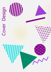 Memphis cover design.