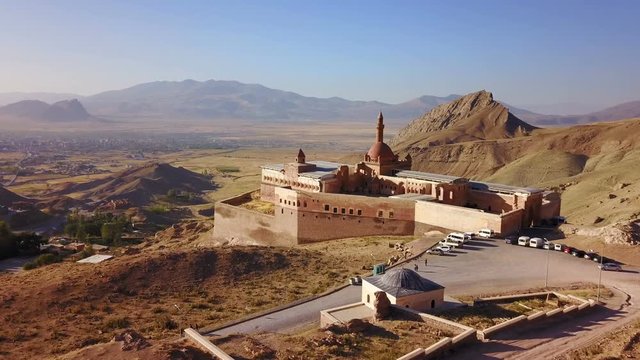 Agri Dagi, Dogubeyazit, Ishak Pasha Palace, Mount Ararat Steppes, Turkey