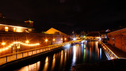 Fototapeta premium 夜景（北海道，函館）