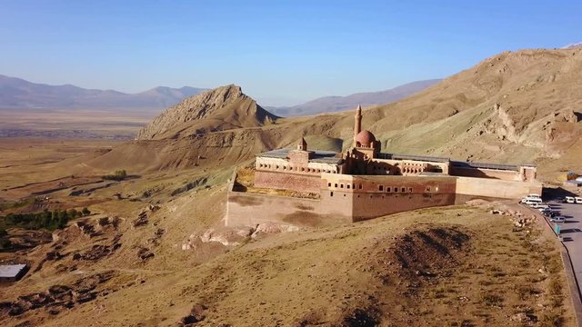 Agri Dagi, Dogubeyazit, Ishak Pasha Palace, Mount Ararat Steppes, Turkey