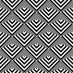 Seamless geometric pattern. 3D illusion.