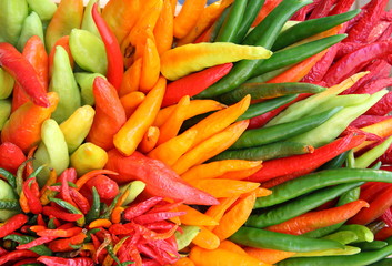 Chili Peppers in basket