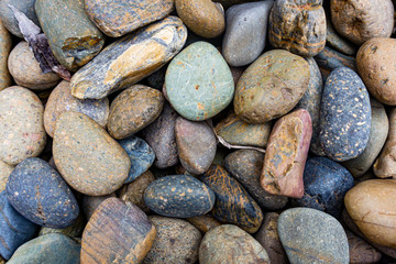 Background of the various shape of stones