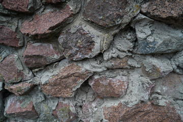 Pattern of decorative stone wall background.Stone wall texture.