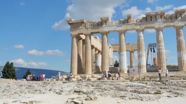 Acropolis, Athens, Greece, 4k