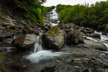 Fototapeta premium waterfall in forest