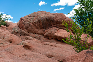Fototapeta premium Red Rocks nature area Colorado Springs Colorado
