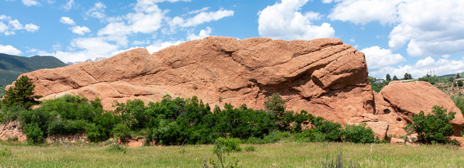 Red Rocks nature area Colorado Springs Colorado