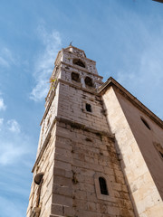 Fototapeta na wymiar Church of St. Donatus in Zadar on the Adriatic Coast, Croatia