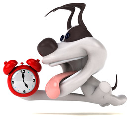 Fun dog - 3D Illustration