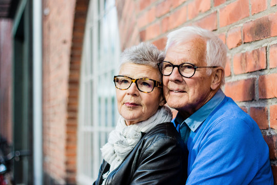 Senior couple together