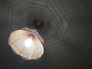 disco ball on black background