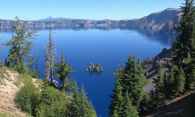 Fototapeta na wymiar Crater Lake NP, Oregon, USA