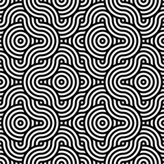 Abstract background in black and white with wavy lines pattern