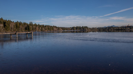 Eis auf dem Kirchsee