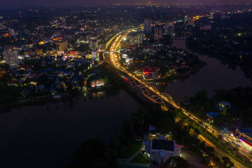 Fototapeta premium Aluva town,Kerala