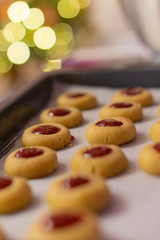 homemade Christmas pastry