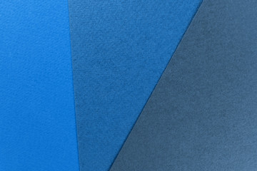 Texture paper pastel, classic blue trendy color. Background image. Minimalism, flat lay, place for...