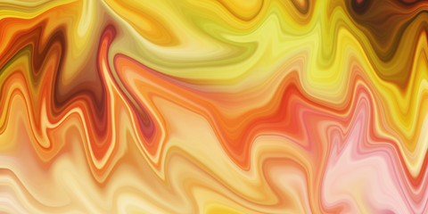 Liquid color marble style background. Fluid gradient inks design. Template for your design, banner, flyer, business card, poster, wallpaper, brochure