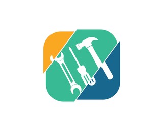 wrench vector illustration and icon of automotive repair