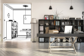 Neugestaltung im Büro (Planung)