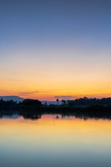 Fototapeta premium The last light of the holiday