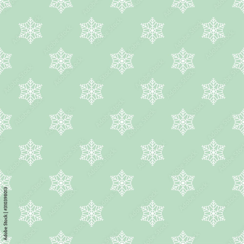 Aufkleber design snowflake seamless pattern background