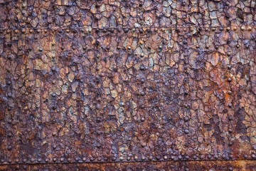 Rusty, iron, plate, riveted, marine, corrosion, red, metal, vintage, victorian